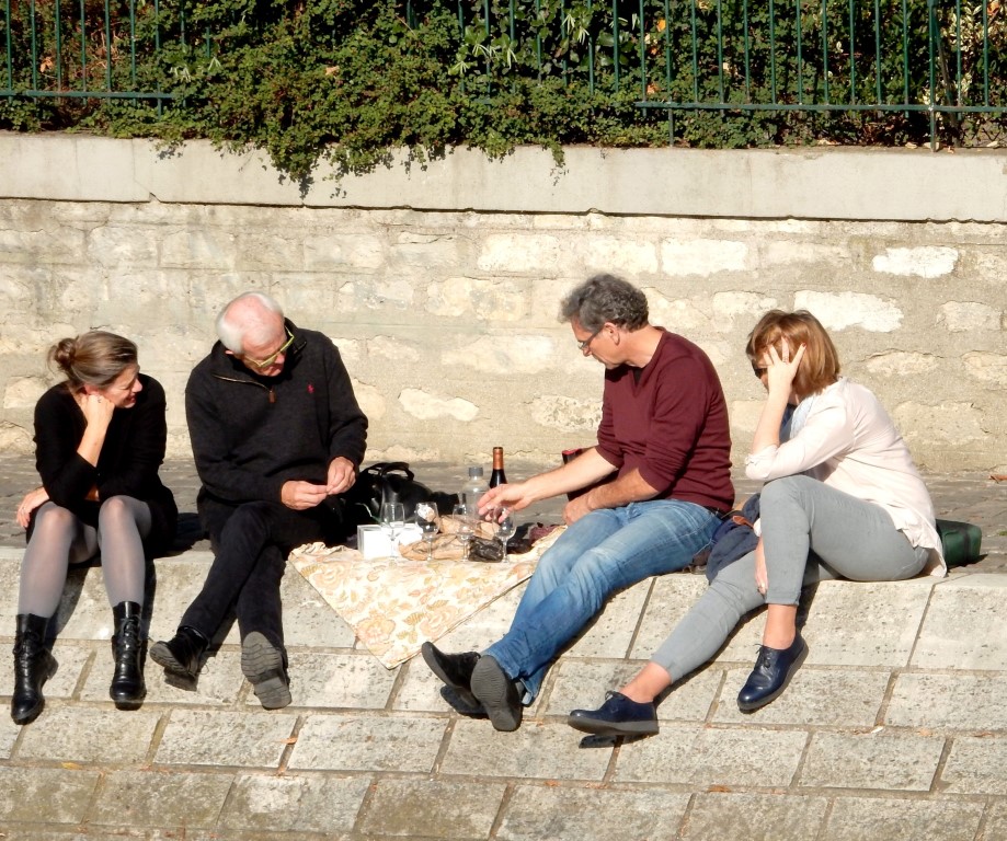 Déjeuner sur les quais de Seine